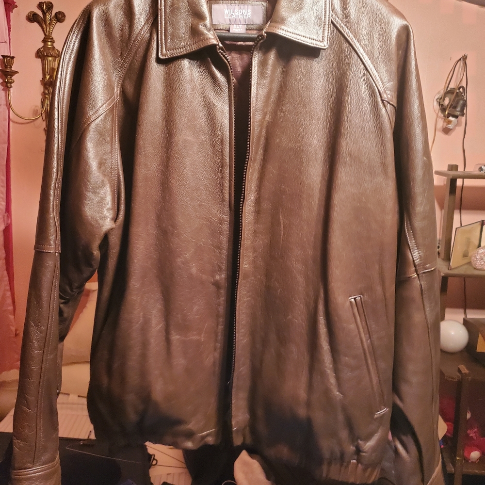 Men's extra large Wilson Leather jacket. Brand new